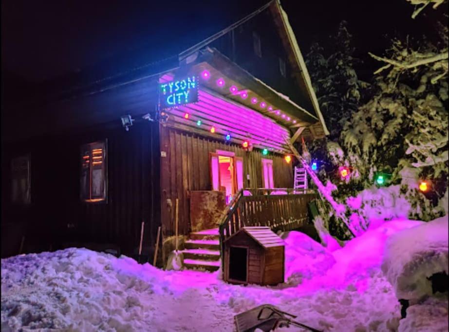 Chalet 8 Personnes + Grand Terrain Et Riviere Entremont Buitenkant foto