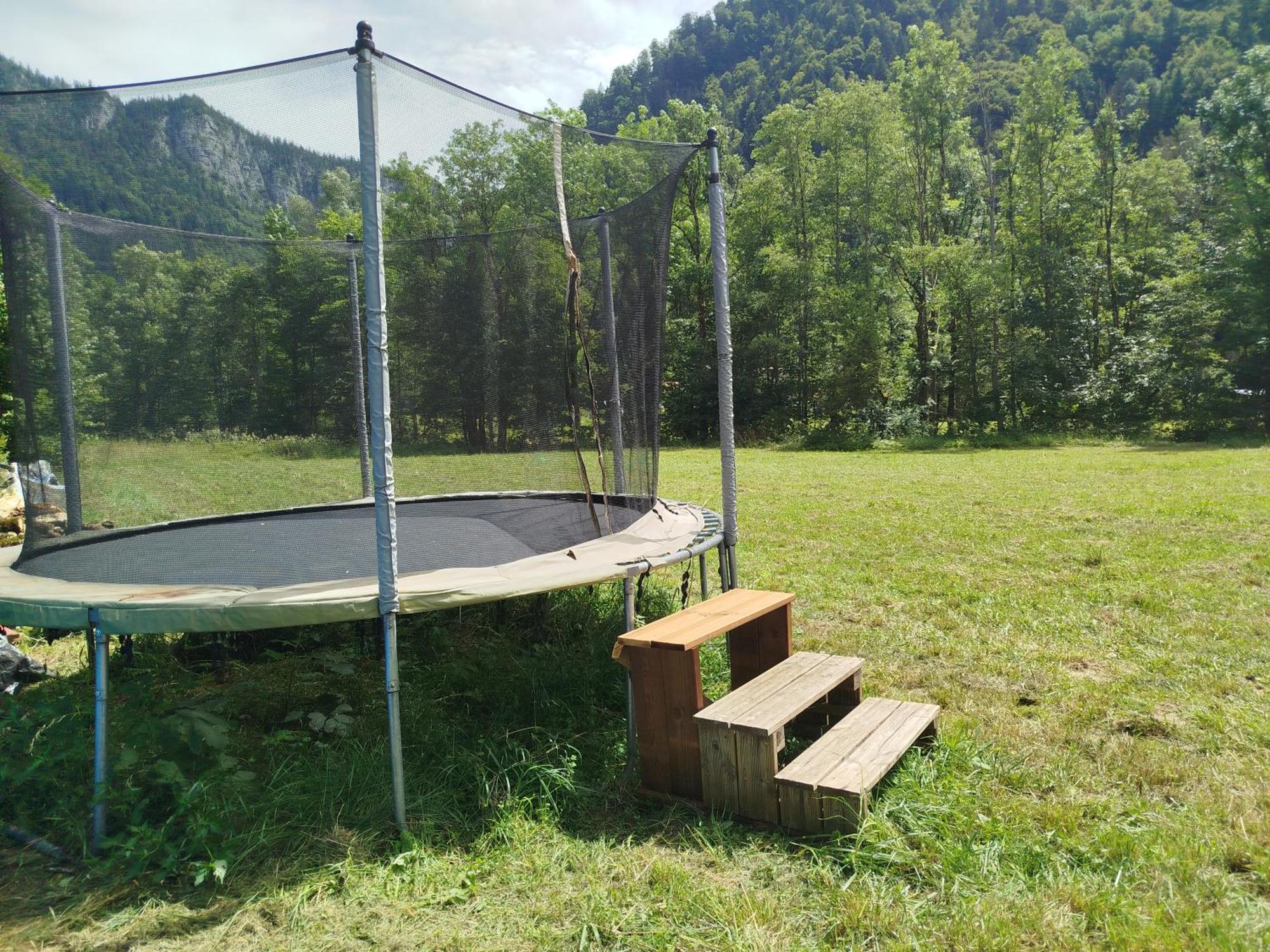 Chalet 8 Personnes + Grand Terrain Et Riviere Entremont Buitenkant foto